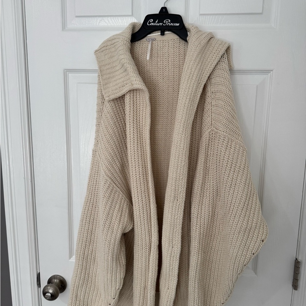 Free People Cozy Cream Sweater